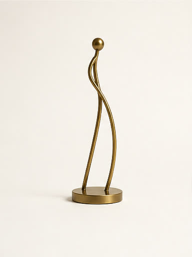 Brass Line Figure by SimpliDwell