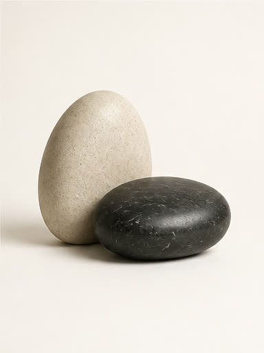 Dual-Tone Pebble Set by SimpliDwell