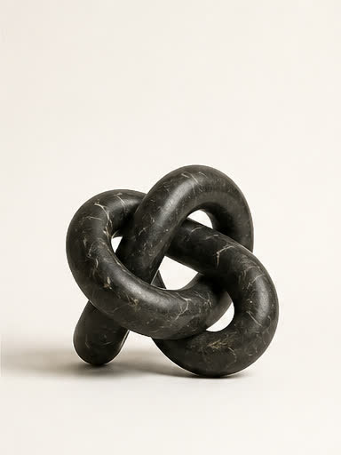 Interlock Knot Sculpture by SimpliDwell