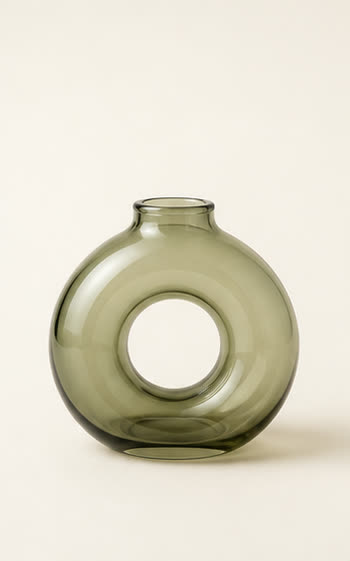 Luna Glass Vase by SimpliDwell